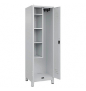 CP Putzmittelschrank Classic Plus 080110-00-S10024 lichtgrau 60,0 x 50,0 x 195,0 cm, aufgebaut