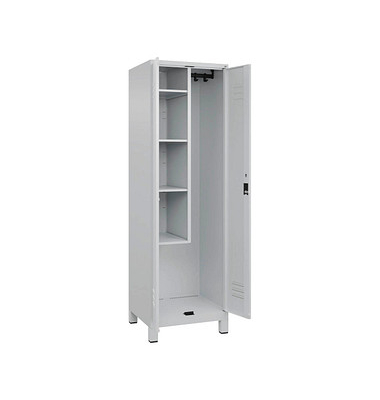 CP Putzmittelschrank Classic Plus 080110-00-S10024 lichtgrau 60,0 x 50,0 x 195,0 cm, aufgebaut
