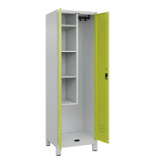 CP Putzmittelschrank Classic Plus 080110-00-S10025 clowngrün, lichtgrau 60,0 x 50,0 x 195,0 cm, aufgebaut