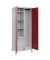 CP Putzmittelschrank Classic Plus 080110-02-S10001 lichtgrau, rubinrot 80,0 x 50,0 x 195,0 cm, aufgebaut
