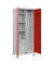 CP Putzmittelschrank Classic Plus 080110-02-S10002 lichtgrau, verkehrsrot 80,0 x 50,0 x 195,0 cm, aufgebaut