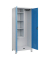 CP Putzmittelschrank Classic Plus 080110-02-S10004 lichtblau, lichtgrau 80,0 x 50,0 x 195,0 cm, aufgebaut