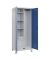 CP Putzmittelschrank Classic Plus 080110-02-S10005 fernblau, lichtgrau 80,0 x 50,0 x 195,0 cm, aufgebaut
