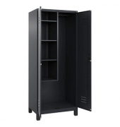 CP Putzmittelschrank Classic Plus 080110-02-S10011 anthrazitgrau 80,0 x 50,0 x 195,0 cm, aufgebaut