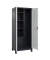 CP Putzmittelschrank Classic Plus 080110-02-S10012 anthrazitgrau, lichtgrau 80,0 x 50,0 x 195,0 cm, aufgebaut