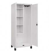 CP Putzmittelschrank Classic Plus 080110-02-S10013 verkehrsweiß 80,0 x 50,0 x 195,0 cm, aufgebaut