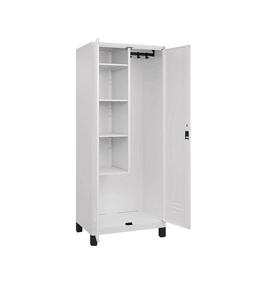 CP Putzmittelschrank Classic Plus 080110-02-S10013 verkehrsweiß 80,0 x 50,0 x 195,0 cm, aufgebaut
