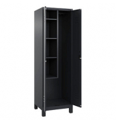 CP Putzmittelschrank Classic Plus 080110-00-S10033 anthrazitgrau 60,0 x 50,0 x 195,0 cm, aufgebaut
