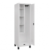CP Putzmittelschrank Classic Plus 080110-00-S10035 verkehrsweiß 60,0 x 50,0 x 195,0 cm, aufgebaut