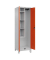 CP Putzmittelschrank Classic Plus 080110-00-S10037 lichtgrau, reinorange 60,0 x 50,0 x 195,0 cm, aufgebaut
