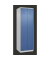 CP Putzmittelschrank Classic Plus 080100-00-S10018 fernblau, lichtgrau 60,0 x 50,0 x 185,0 cm, aufgebaut