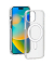 bigben Hybrid Case mit MagSafe Handy-Cover für Apple iPhone 15 transparent