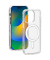 bigben Hybrid Case mit MagSafe Handy-Cover für Apple iPhone 15 Pro transparent