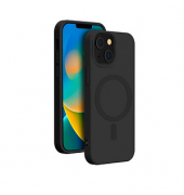 bigben Soft Case mit MagSafe Handy-Cover für Apple iPhone 15 schwarz