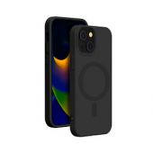bigben Soft Case mit MagSafe Handy-Cover für Apple iPhone 15 Plus schwarz