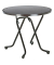 BEST Gartentisch Primo anthrazit rund 80,0 x 80,0 x 70,0 cm