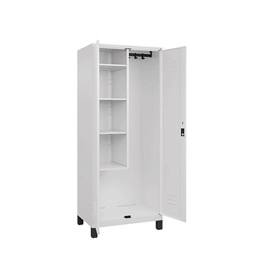 CP Putzmittelschrank Classic Plus 080110-02-S10035 verkehrsweiß 80,0 x 50,0 x 195,0 cm, aufgebaut