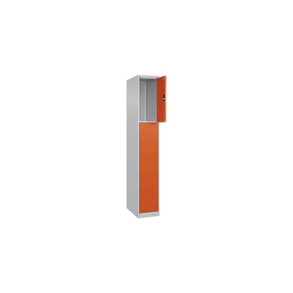 4067521349137 - Schließfachschrank Classic Plus reinorange 080000-103-S10000 3 Schließfächer 300 x 500 x 1850 cm 4067521349137 CP 4067521349137 - Schließfachschrank Classic Plus reinorange 080000-103-S10000 3 Schließfächer 300 x 500 x 1850 cm 4067521349137 CP