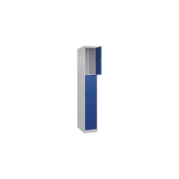 4067521349168 - Schließfachschrank Classic Plus enzianblau 080000-103-S10003 3 Schließfächer 300 x 500 x 1850 cm 4067521349168 CP 4067521349168 - Schließfachschrank Classic Plus enzianblau 080000-103-S10003 3 Schließfächer 300 x 500 x 1850 cm 4067521349168 CP