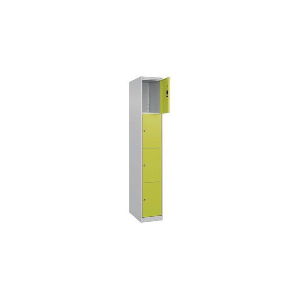4067521349359 - Schließfachschrank Classic Plus clowngrün lichtgrau 080000-104-S10009 4 Schließfächer 300 x 500 x 1850 cm 4067521349359 C+P 4067521349359 - Schließfachschrank Classic Plus clowngrün lichtgrau 080000-104-S10009 4 Schließfächer 300 x 500 x 1850 cm 4067521349359 C+P