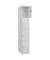 CP Schließfachschrank Classic Plus verkehrsweiß 080000-104-S10012, 4 Schließfächer 30,0 x 50,0 x 185,0 cm