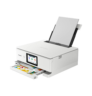 Canon PIXMA TS8751 3 in 1 Tintenstrahl-Multifunktionsdrucker weiß