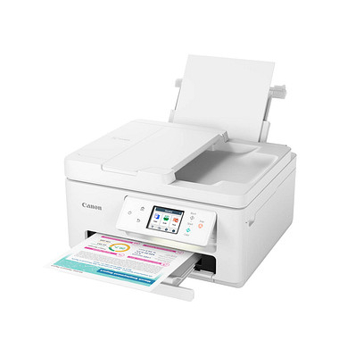 Canon PIXMA TS7750i 3 in 1 Tintenstrahl-Multifunktionsdrucker grau