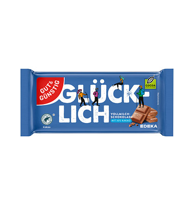 GUT&GÜNSTIG GLÜCKLICH Schokolade 100,0 g GUT&GÜNSTIG GLÜCKLICH Schokolade 100,0 g