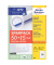 Etiketten ultragrip SPARPACK 50 + 15 Blatt 6605, weiß 70x37mm, rechteckig, 