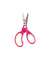 Bastelschere Design rund, Metall, 13,2cm, farbig sortiert