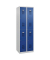 CP Spind Basic Plus enzianblau, lichtgrau 088355-20-S10003, 4 Schließfächer 60,0 x 50,0 x 185,0 cm