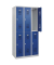 CP Spind Basic Plus enzianblau, lichtgrau 088355-30-S10000, 6 Schließfächer 90,0 x 50,0 x 185,0 cm