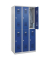 CP Spind Basic Plus enzianblau, lichtgrau 088355-30-S10000, 6 Schließfächer 90,0 x 50,0 x 185,0 cm