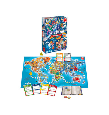 Jumbo SPIEL DES WISSENS - RUNDUM DIE WELT Quiz