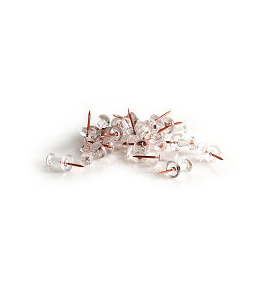 25 Zeller Pinnnadeln transparent Pinnnadeln Pinnnadeln