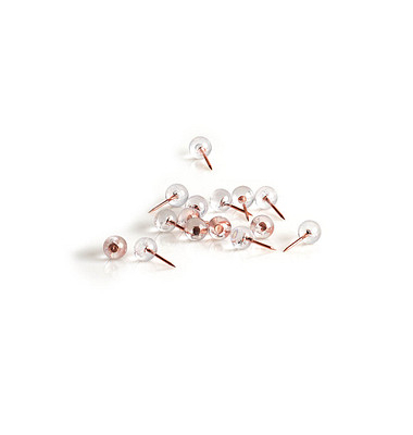 25 Zeller Pinnnadeln Ball transparent Pinnnadeln Pinnnadeln