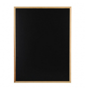 Kreidetafel Magnettafel L 80 x 60 cm schwarz