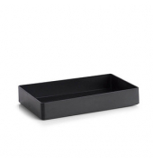Schreibtisch-Organizer Universal schwarz Kunststoff 24,0 x 15,2 x 4,0 cm