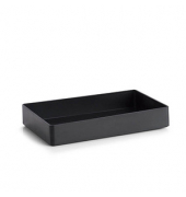 Zeller Schreibtisch-Organizer Universal schwarz Kunststoff 24,0 x 15,2 x 4,0 cm