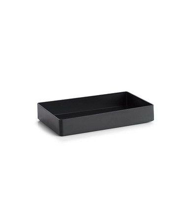 Zeller Schreibtisch-Organizer Universal schwarz Kunststoff 24,0 x 15,2 x 4,0 cm