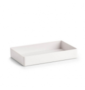 Zeller Schreibtisch-Organizer Universal grau Kunststoff 24,0 x 15,2 x 4 cm