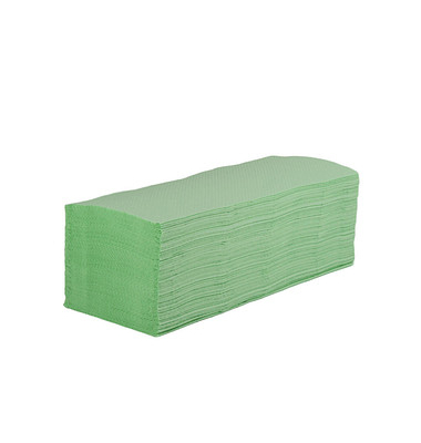 Papierhandt&uuml;cher V2-3200-G Zick-Zack-Falzung 2-lagig 3.200 T&uuml;cher