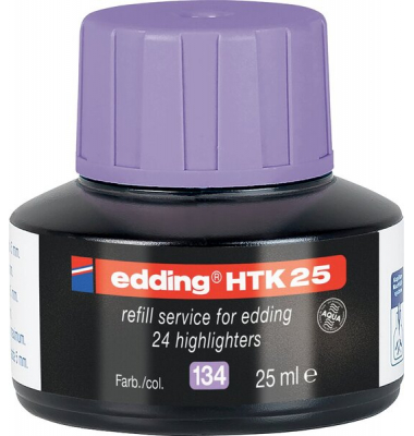 Textmarker-Nachfülltinte HTK25, 4-HTK25134, pastellviolett
