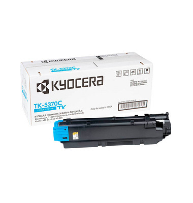 Toner 1T02YJCNL0 (TK-5370C), cyan, ca. 5000 Seiten