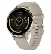 GARMIN Venu 3S Smartwatch french grey, softgold