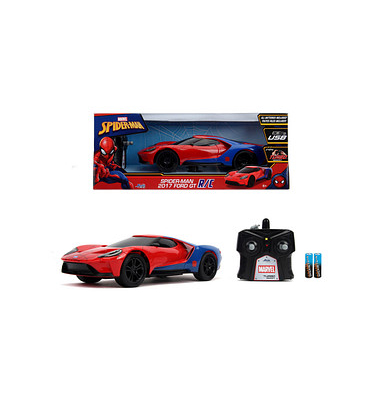 Jada Marvel Spiderman 2017 Ford GT Ferngesteuertes Auto rot