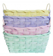 Osterkorb Bambus sortiert