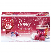 Tee Schneetr&auml;umchen 7654, Himbeer-, Sahne -und Baiser, Beutel