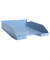 Briefablage Bee Blue DIN A4+, hellblau vertikal stapelbar, inkl. Etiketten-