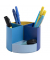 Stifteköcher Bee Blue, 4-tlg., mehr- farbig, modulierbar, 2 verschiedene